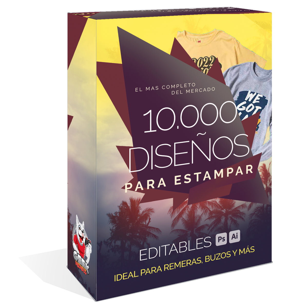 Mega Pack Premium 100.000 Diseños, Vectores Para Sublimadora