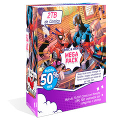 ES-EN Mega Pack Comic & Manga 70.000 Archivos 2TB de Contenido