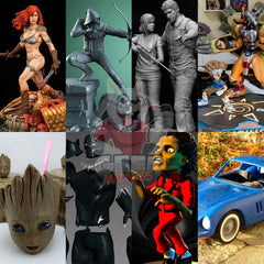 Pack Completo Archivos STL para Impresión 3D más de 600.000 modelos