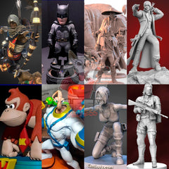 Pack Completo Archivos STL para Impresión 3D más de 600.000 modelos