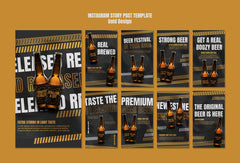 Mega Pack 10.000 Instagram Premium Templates Historia + Feed