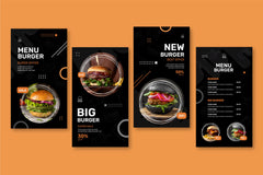 Mega Pack 10.000 Instagram Premium Templates Historia + Feed