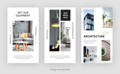 Mega Pack 10.000 Instagram Premium Templates Historia + Feed